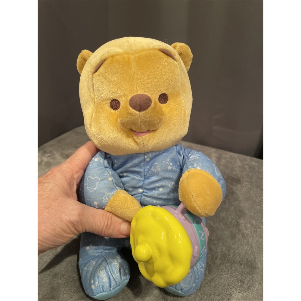 Vintage 2023 Mattel Fisher Price Disney My Baby Pooh Plush Coos & Giggles Works